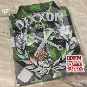 Dixxon flannel Dragula Women’s 2X, NWT